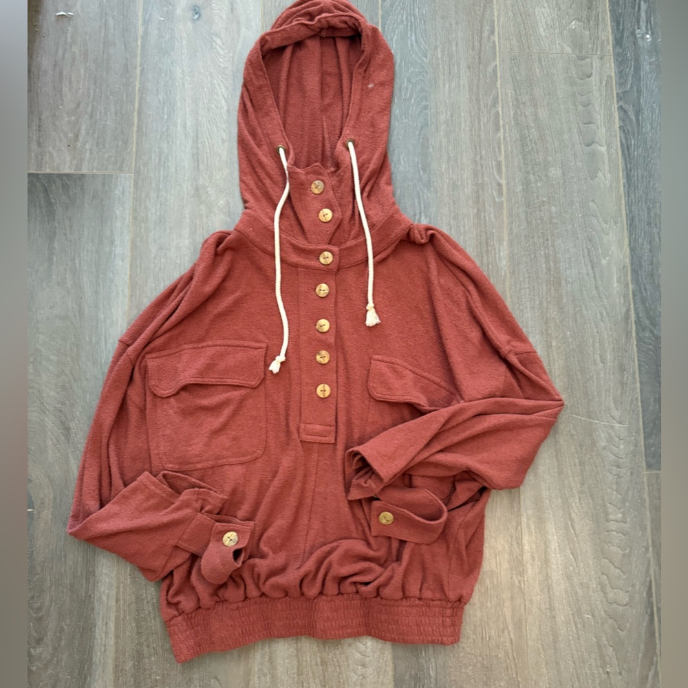 Free People Beachy Hoodie